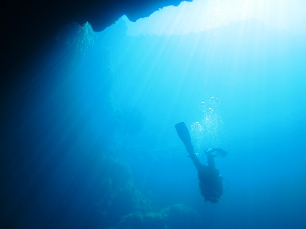 Azure Window Malta Unterwasser(c) Anja Knorr
